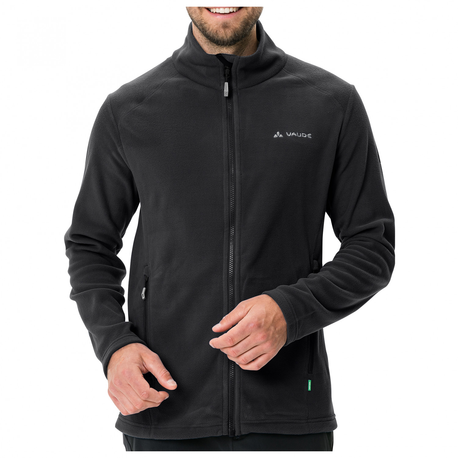 Флисовая жилетка Vaude Rosemoor Fleece II, черный дождевик водоотталкивающая куртка mens rosemoor jacket vaude цвет black