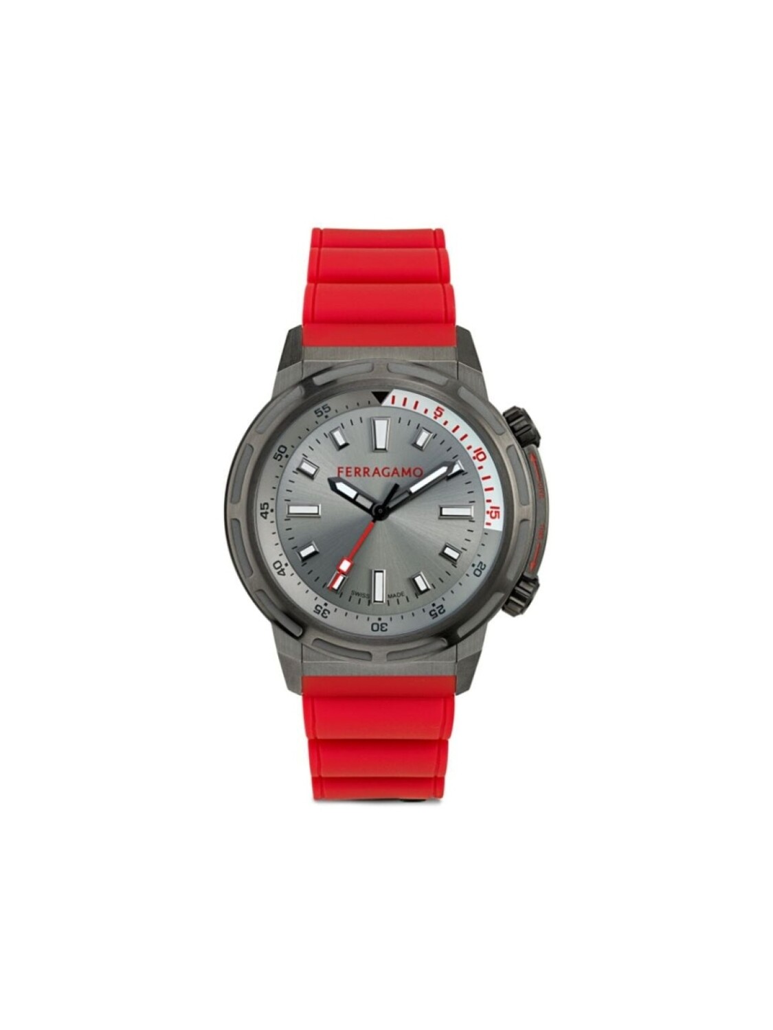 

Ferragamo спорт 46мм, серый