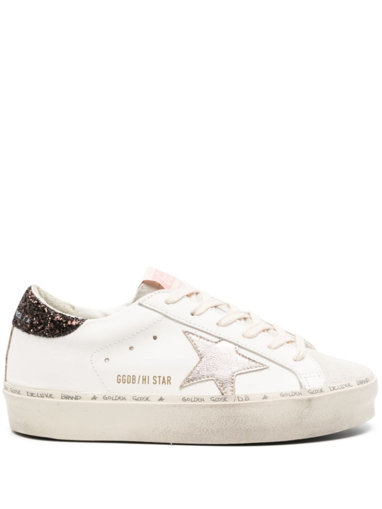 

Golden Goose кеды Hi Star на платформе, белый