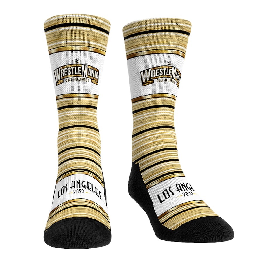 

Носки Rock Em Socks Wrestlemania, белый