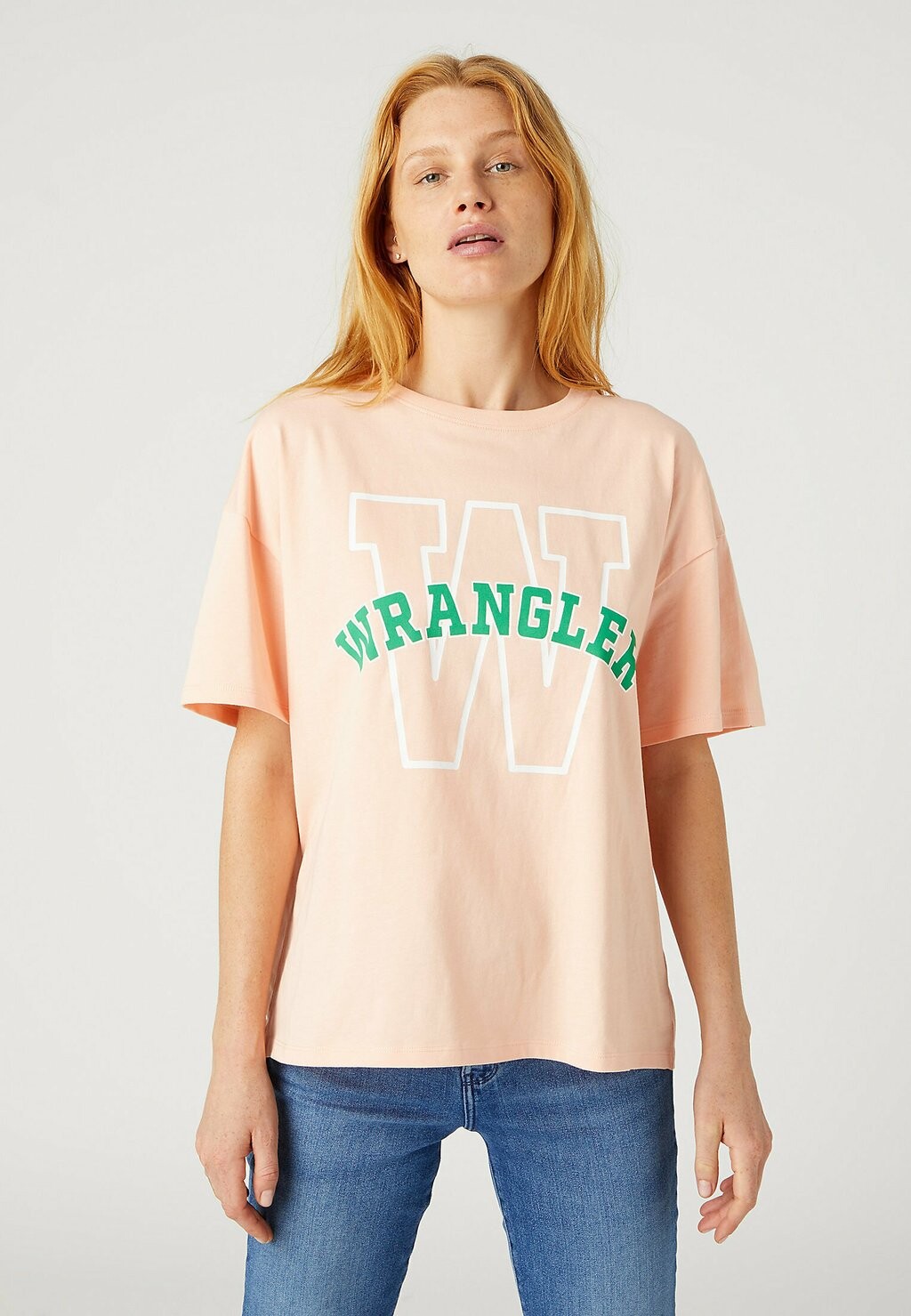 

Футболка с принтом Wrangler, Белый