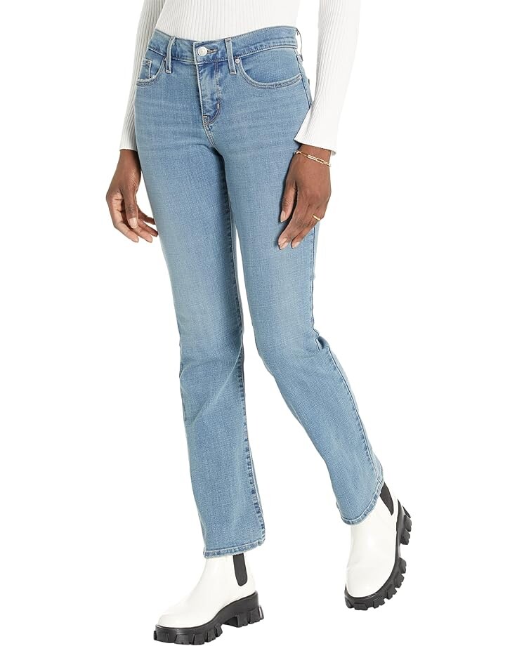 

Джинсы Levi's Womens 315 Shaping Bootcut, цвет Slate Ideal Clean Hem