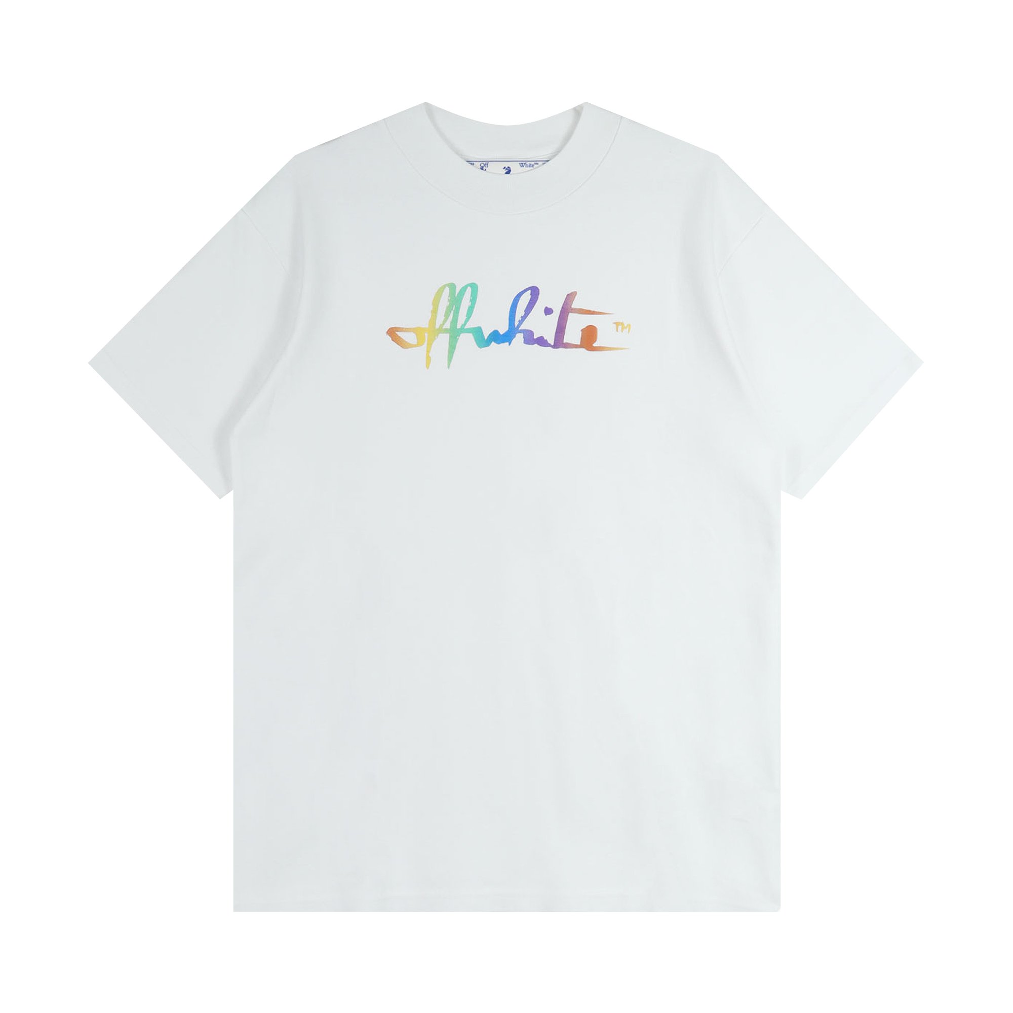 

Футболка Off-White Rainbow Tomboy, цвет Белый/Многоцветный