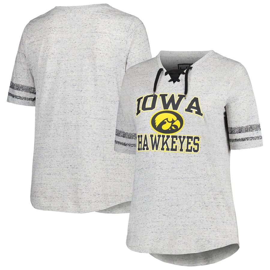 

Футболка с коротким рукавом Profile Iowa Hawkeyes, серый