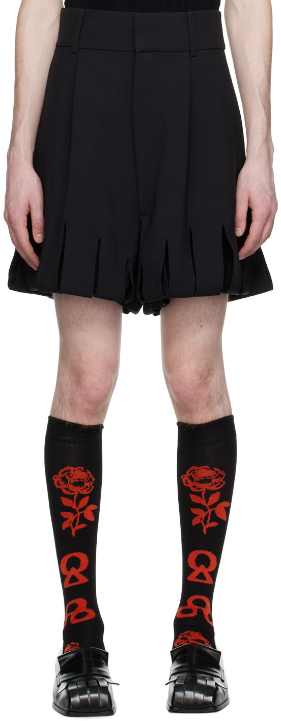 

Черные шорты от солнца Walter Van Beirendonck