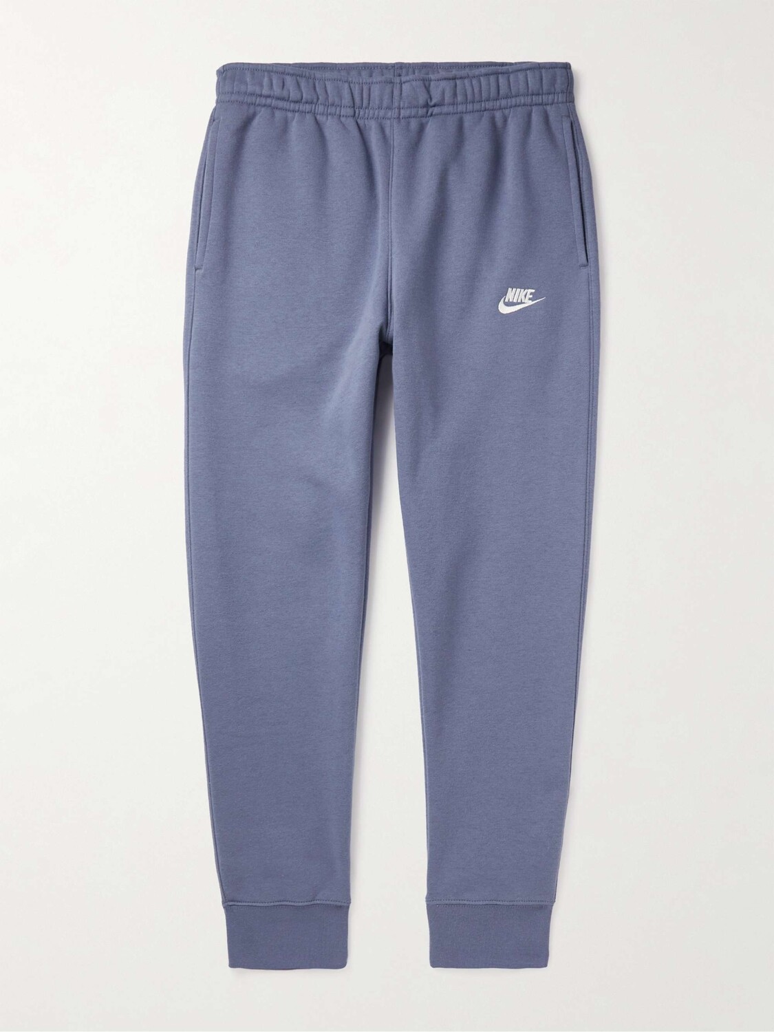 

Зауженные спортивные штаны из хлопкового джерси NSW NIKE, синий