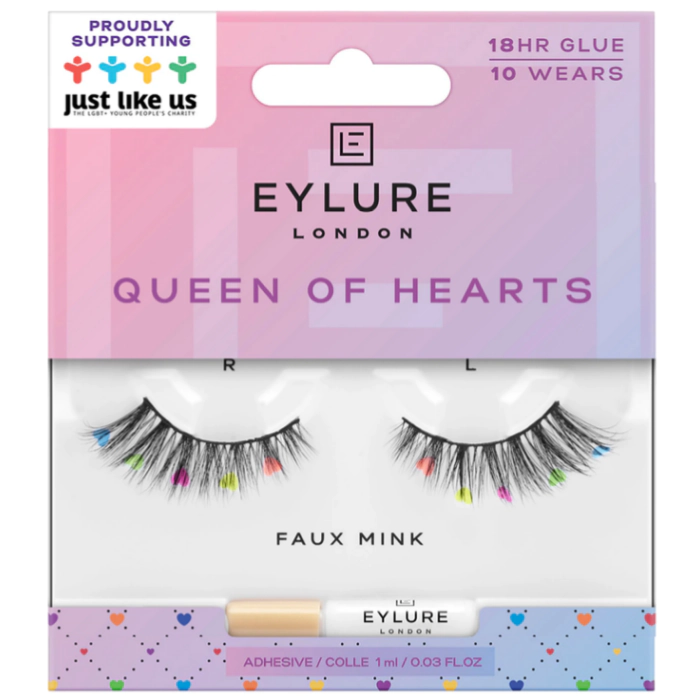 

Накладные ресницы pestañas postizas pride queen of hearts Eylure, цвет 1 пара
