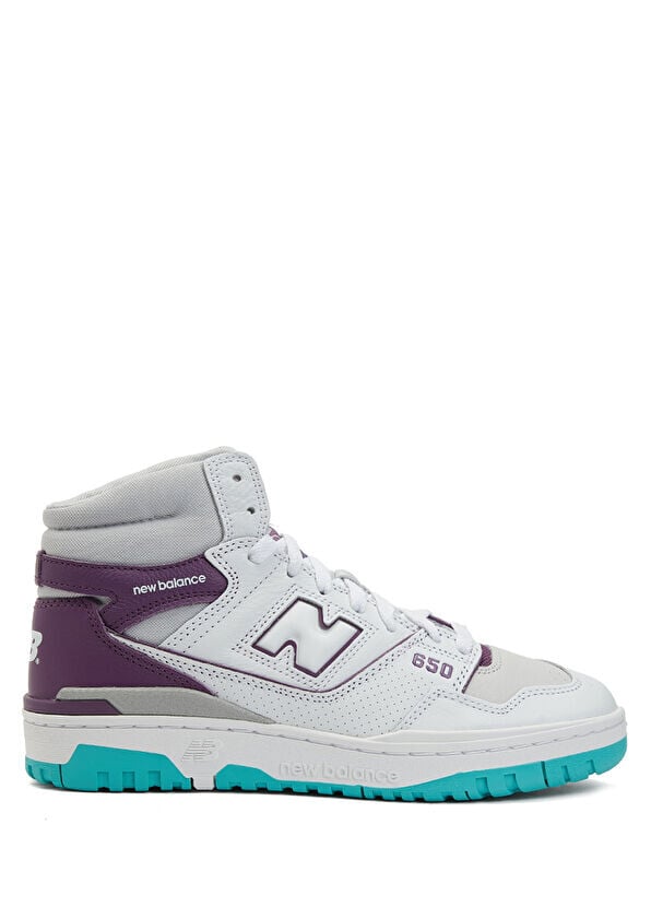 

650 мужские кожаные кроссовки New Balance, белый