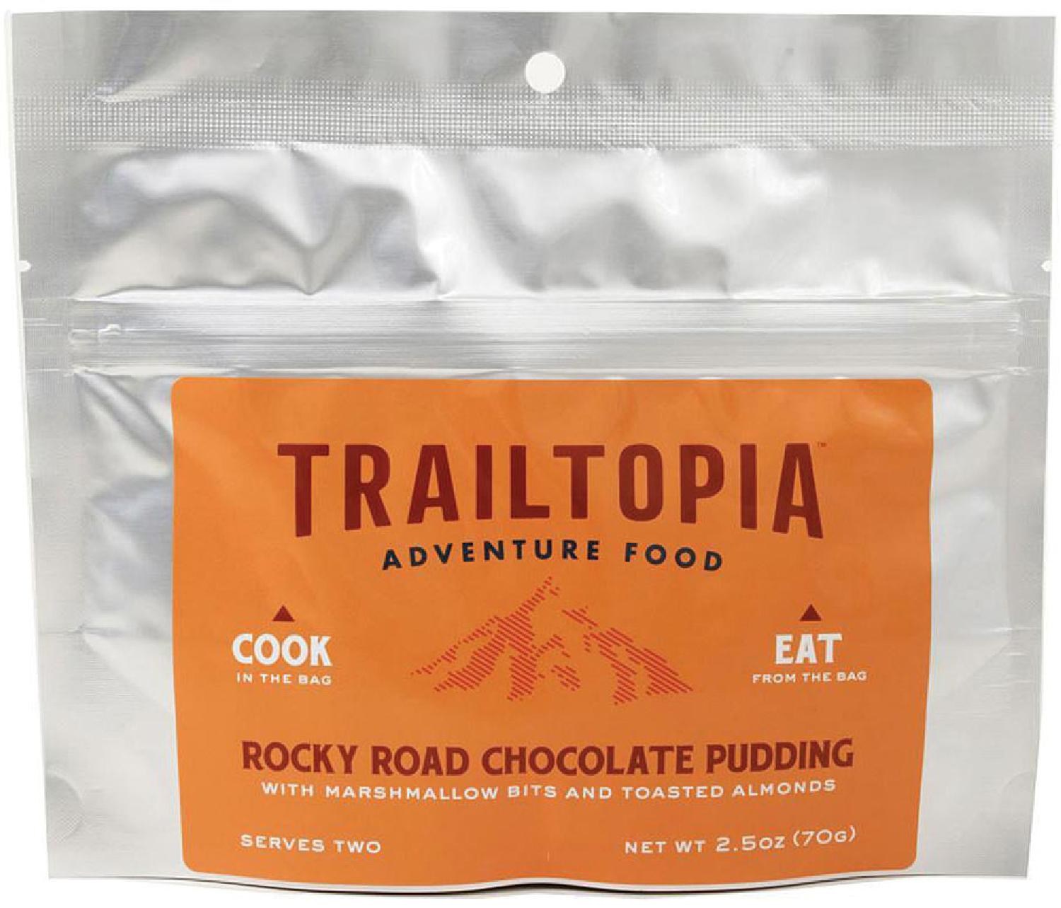 Шоколадный пудинг Rocky Road – 2 порции Trailtopia мини круассаны яшкино с шоколадным кремом 180 г