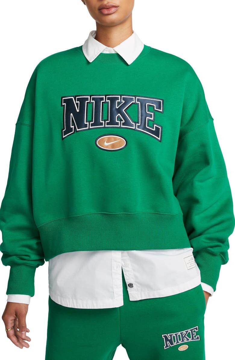 

Толстовка большого размера из смесового хлопка Phoenix Fleece City NIKE