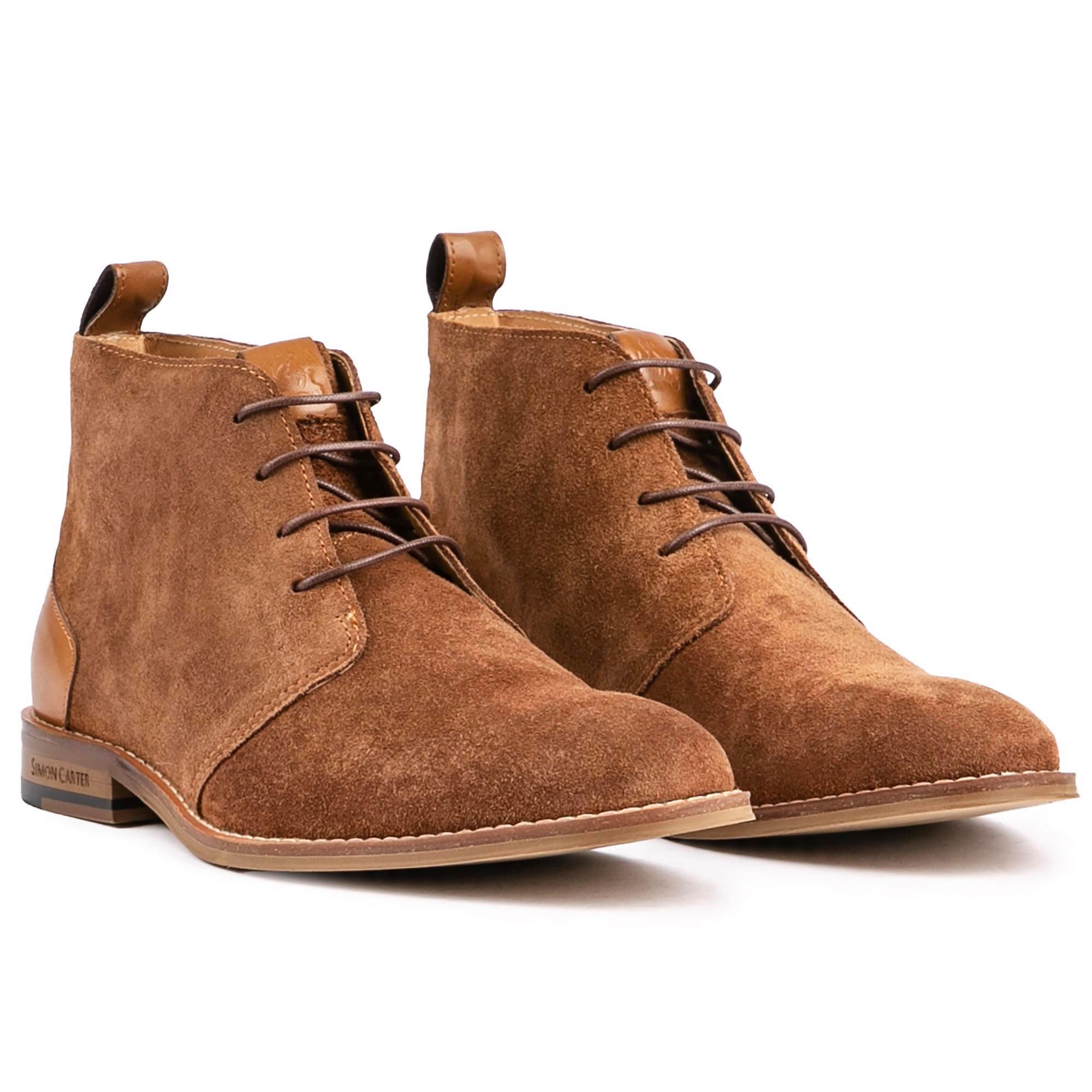 Бердские ботинки SIMON CARTER, коричневый лососевая обувь simon carter коричневый