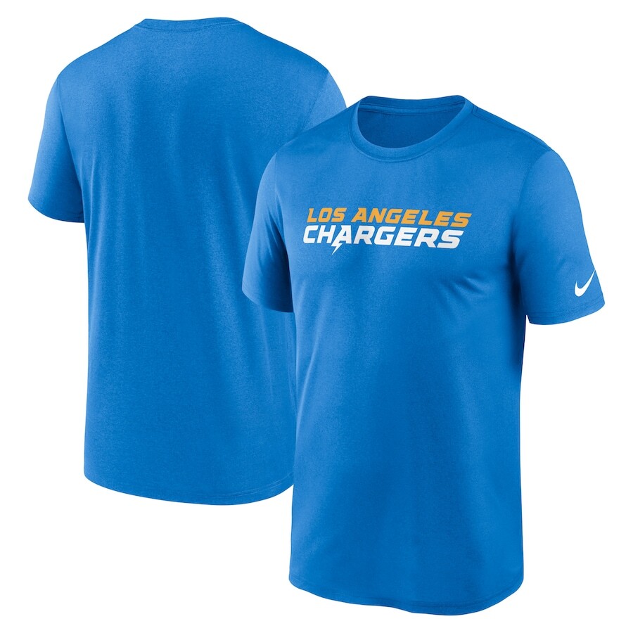 

Футболка с коротким рукавом Nike Los Angeles Chargers, синий