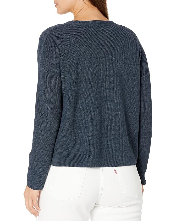 Свитер Eileen Fisher Petite V-Neck Cardigan, цвет Ocean