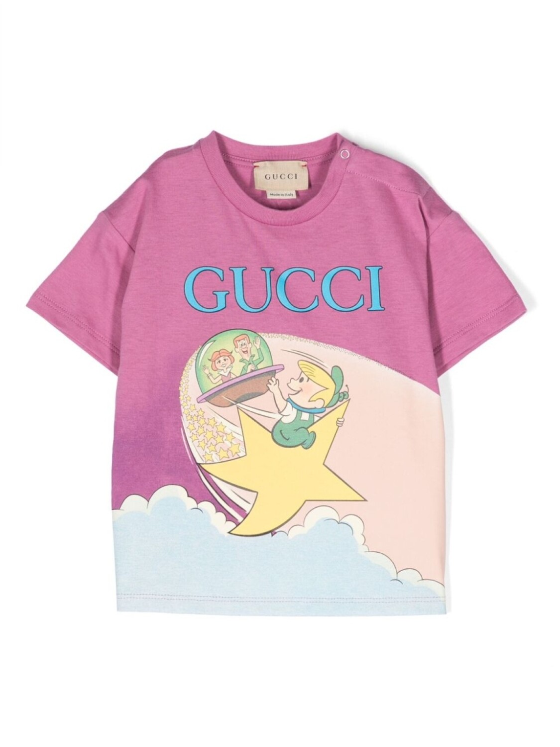 

Gucci Kids футболка с принтом The Jetsons, розовый