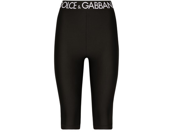 

Велосипедные шорты из джерси спандекса Dolce & Gabbana, черный