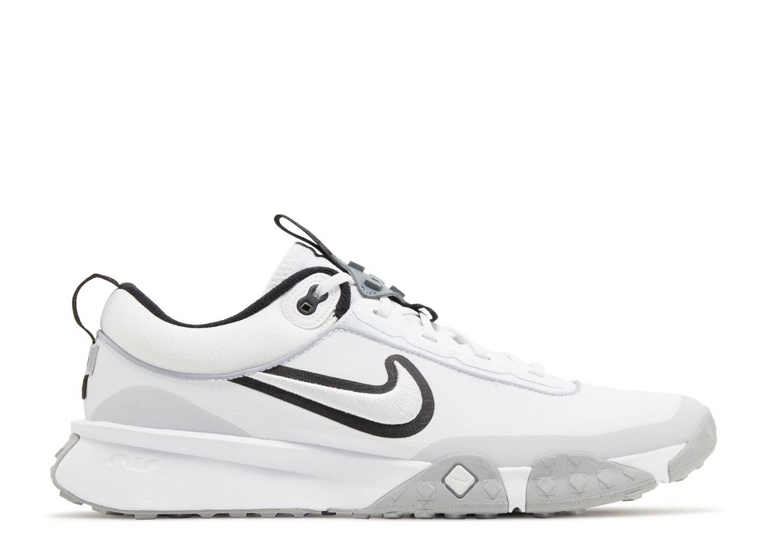 

Кроссовки Nike Air Diamond Varsity Turf 'White Black', белый, Белый;серый