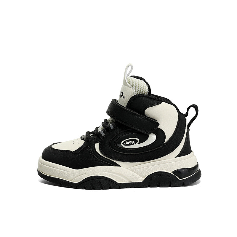 

Детские кроссовки для скейтбординга Kids Mid-top White Jeep, черный