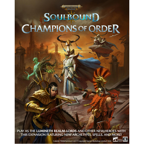 Книга Warhammer: Age Of Sigmar Rpg – Soulbound, Champions Of Order warhammer age of sigmar hedonites of slaanesh slaangor fiendbloods