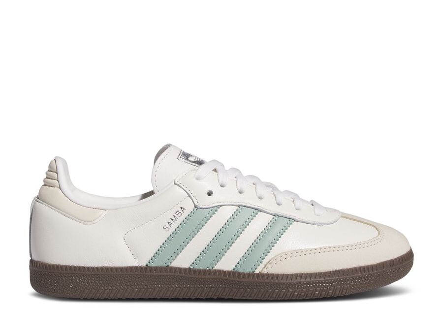 

Кроссовки adidas Wmns Samba OG, цвет White Hazy Green