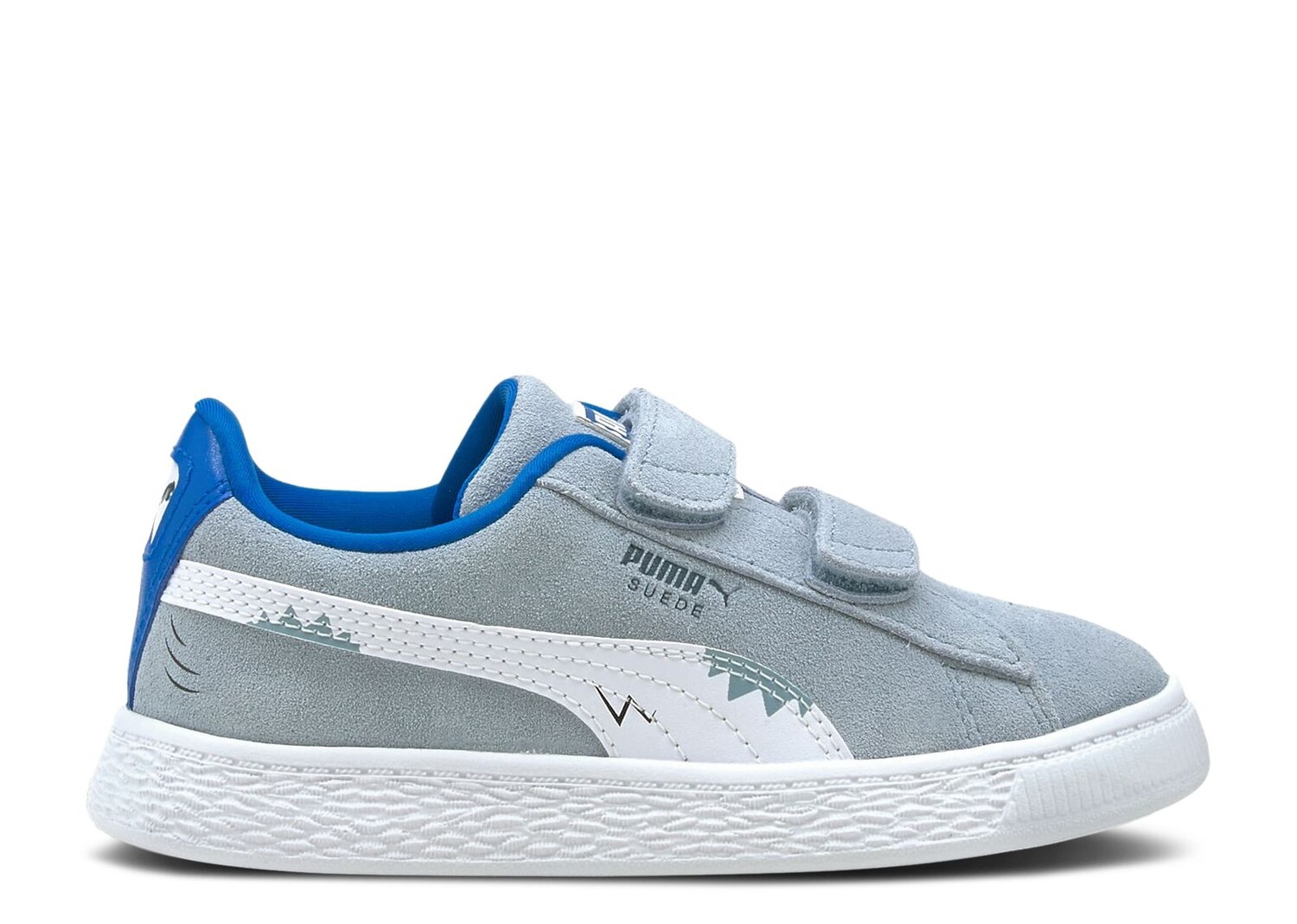 

Кроссовки Puma Suede Lil Little Kid 'Shark', черный