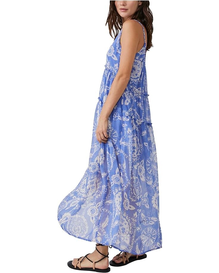 

Платье Free People Julianna Maxi Dress, цвет Bluebell Combo
