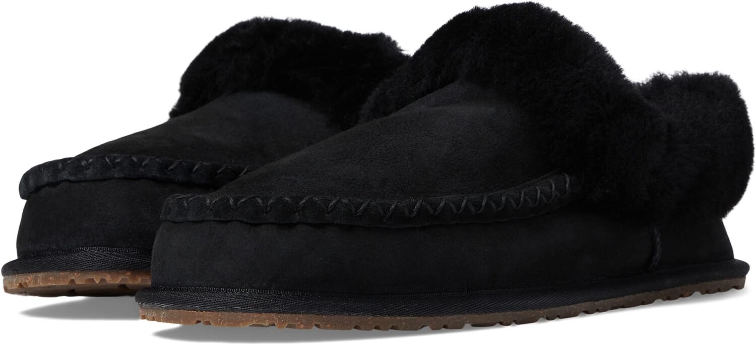 

Тапочки Manitobah Mukluks Cabin Clog, цвет Black/Noir