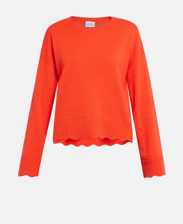 

Кашемировый пуловер FTC Cashmere, светло-красный