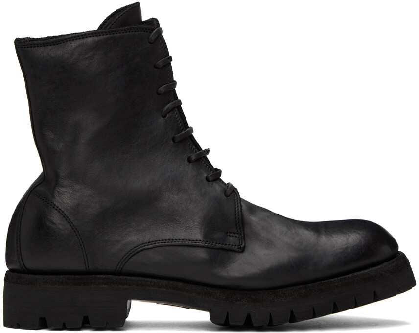 

Черные ботинки 795V Guidi, Черный