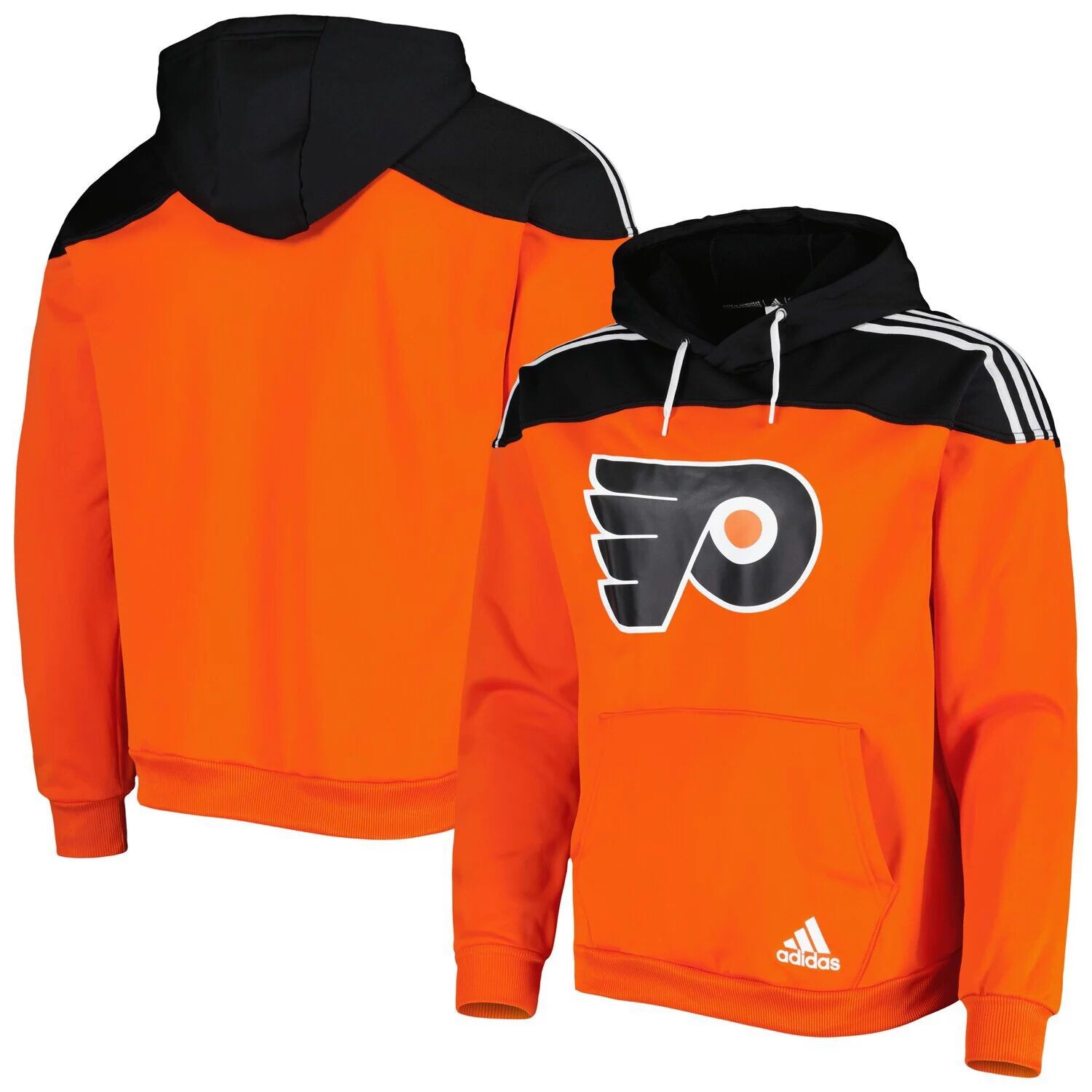 

Мужская толстовка с капюшоном adidas Orange Philadelphia Flyers Stadium