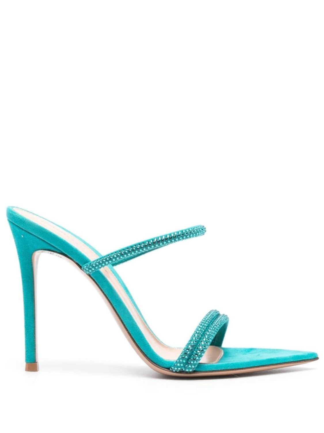 

Gianvito Rossi мюли Cannes 105, синий