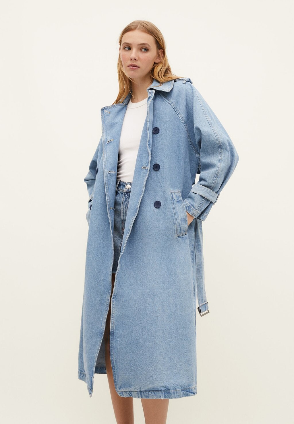 

Тренч Stradivarius