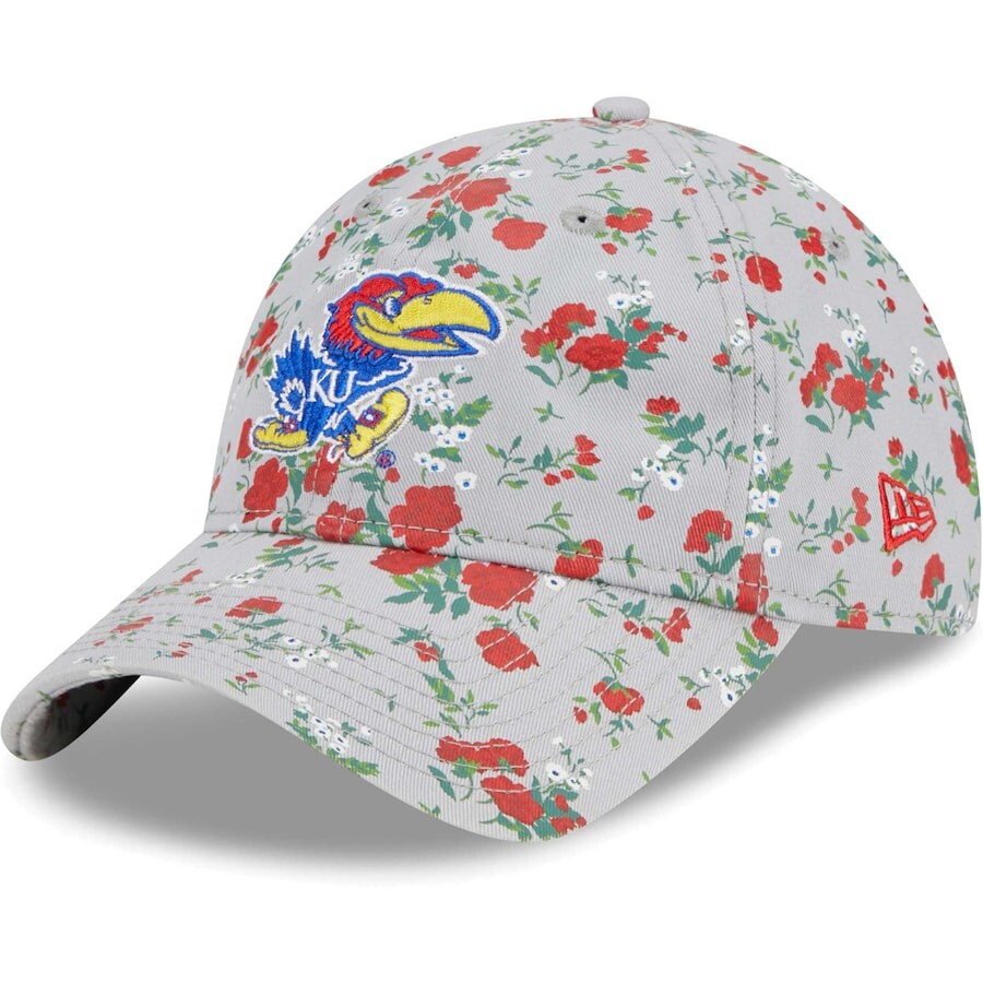 

Бейсболка New Era Kansas Jayhawks, серый