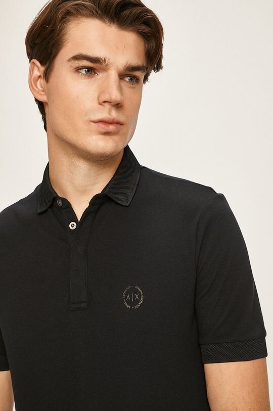 

Поло Armani Exchange, темно-синий