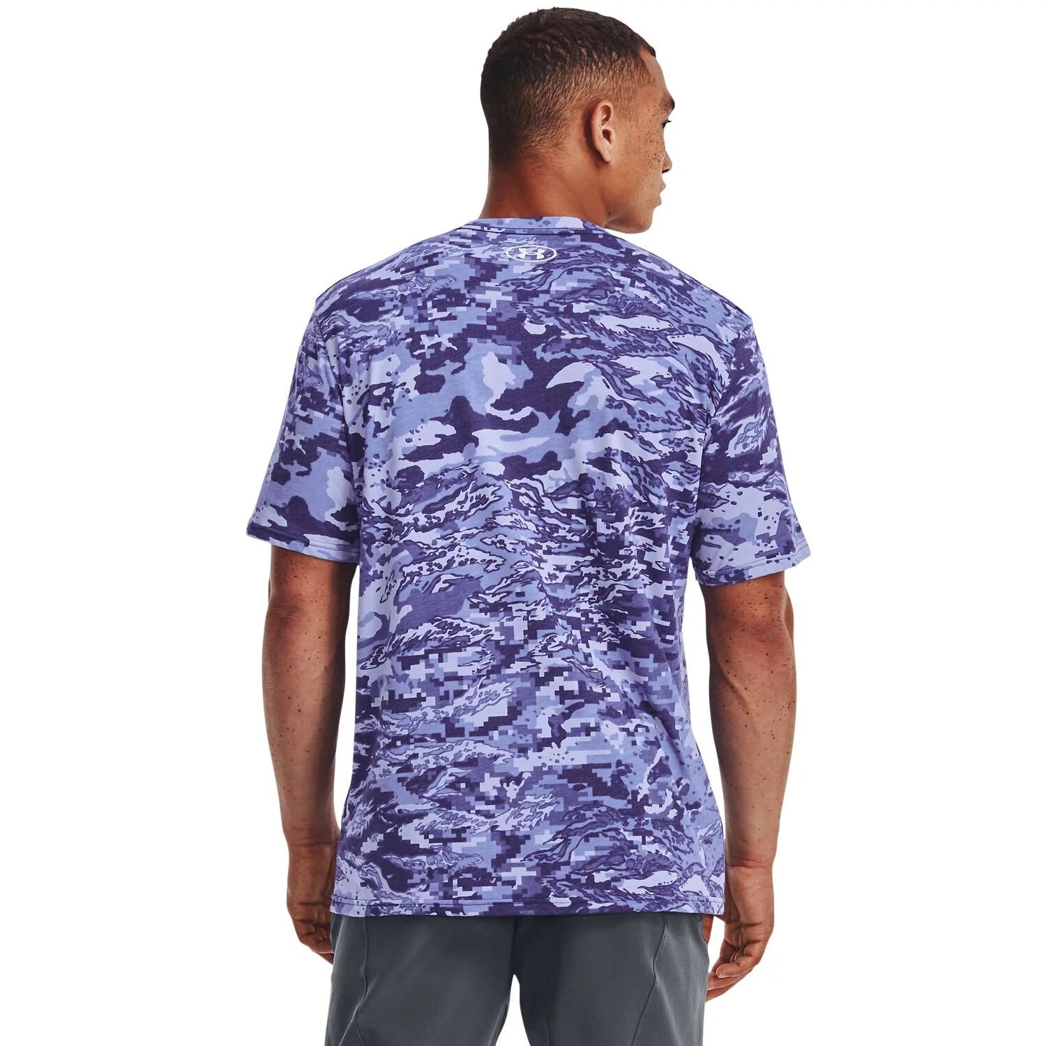 

Камуфляжная футболка Big & Tall Under Armour, черный