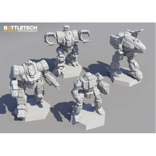 

Фигурки Battletech: Inner Sphere Fire Lance Catalyst Game Labs
