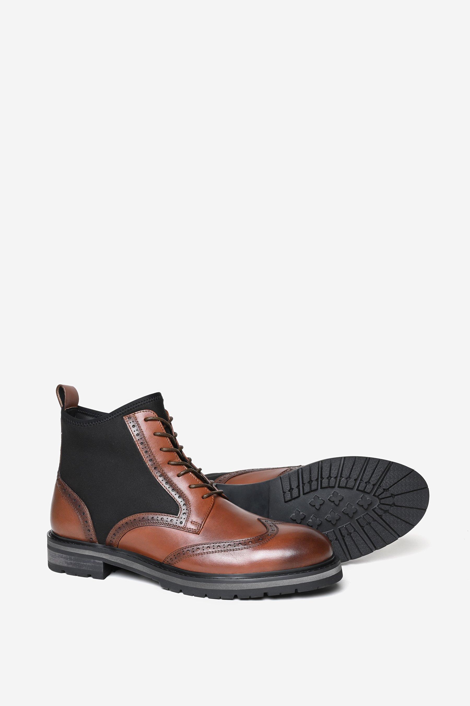 Кожаные ботинки дерби премиум-класса Aldgate Alexander Pace, коричневый