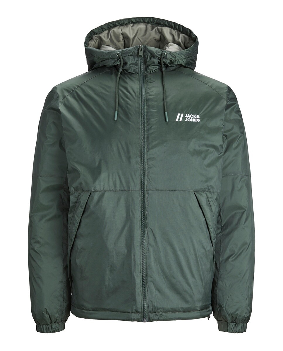 

Мужская стеганая куртка Jack & Jones, темно-зеленый