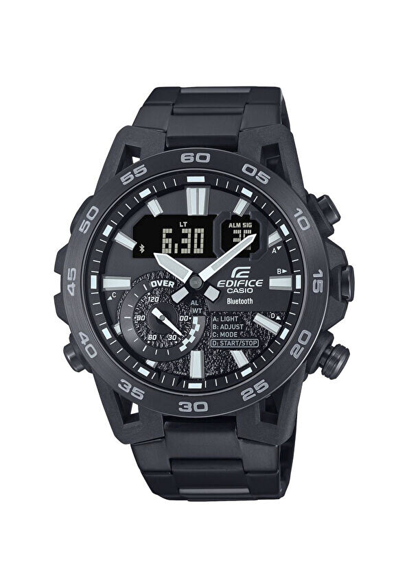 

Ecb-40Bk-1Adf стальные мужские наручные часы Casio, мультиколор