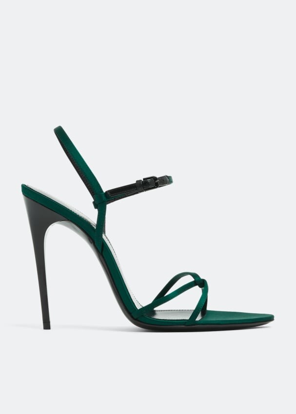 

Сандалии Saint Laurent Clara, зеленый