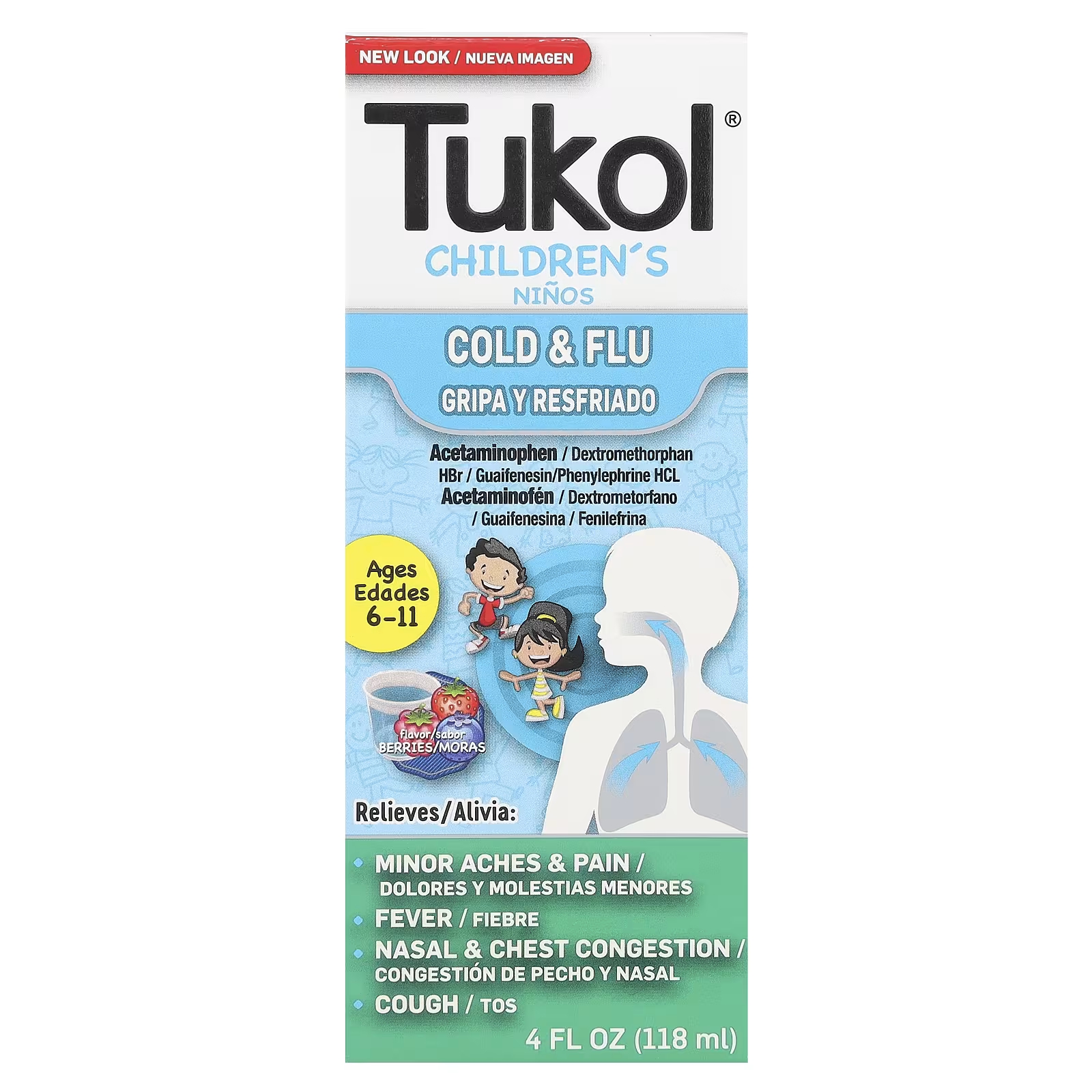 Добавка детская Tukol от простуды и гриппа, 118 мл