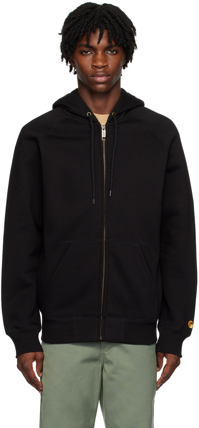 

Черный худи с капюшоном "Чейз" Carhartt Work In Progress