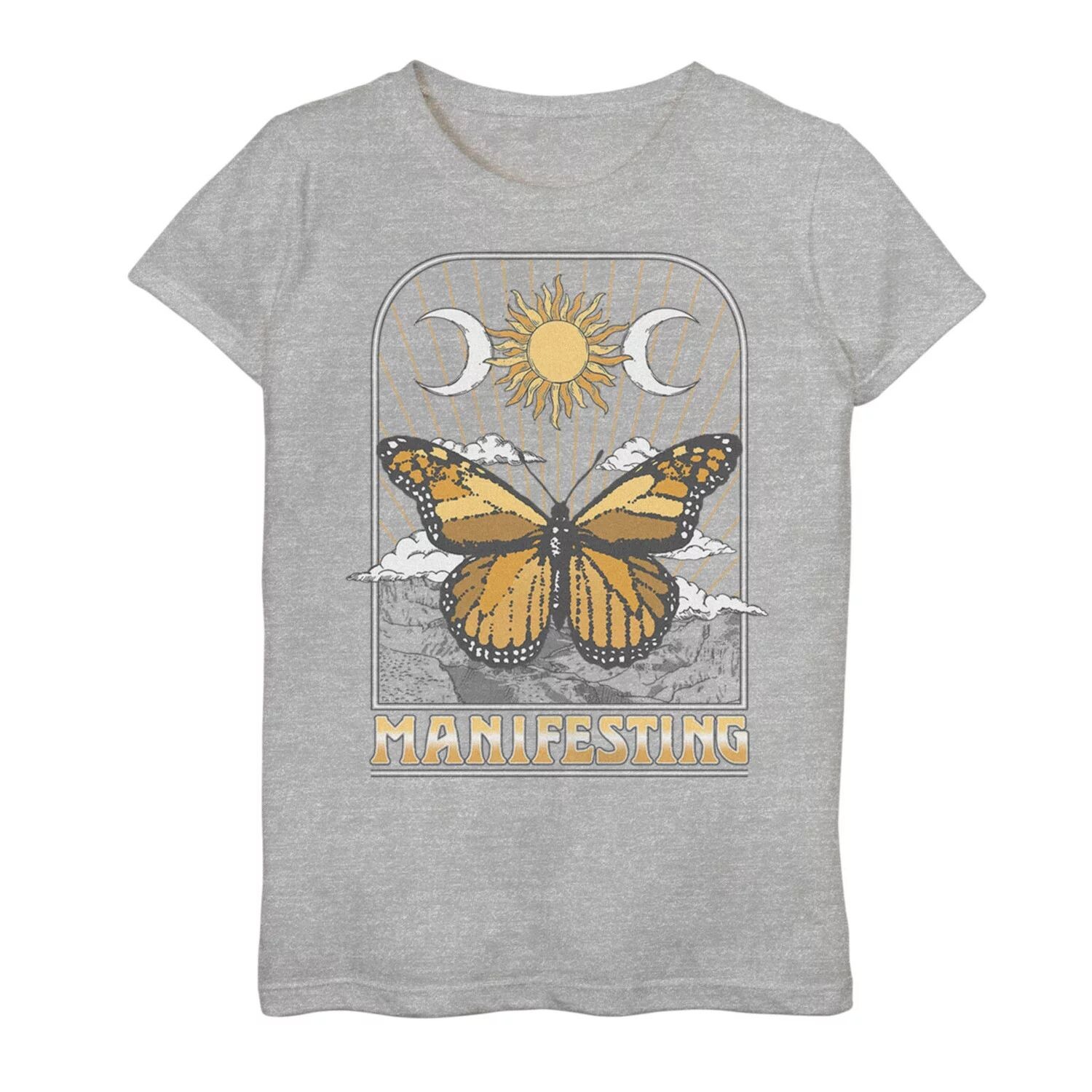 

Футболка Manifesting And Butterfly Monarch для девочек 7–16 лет Licensed Character