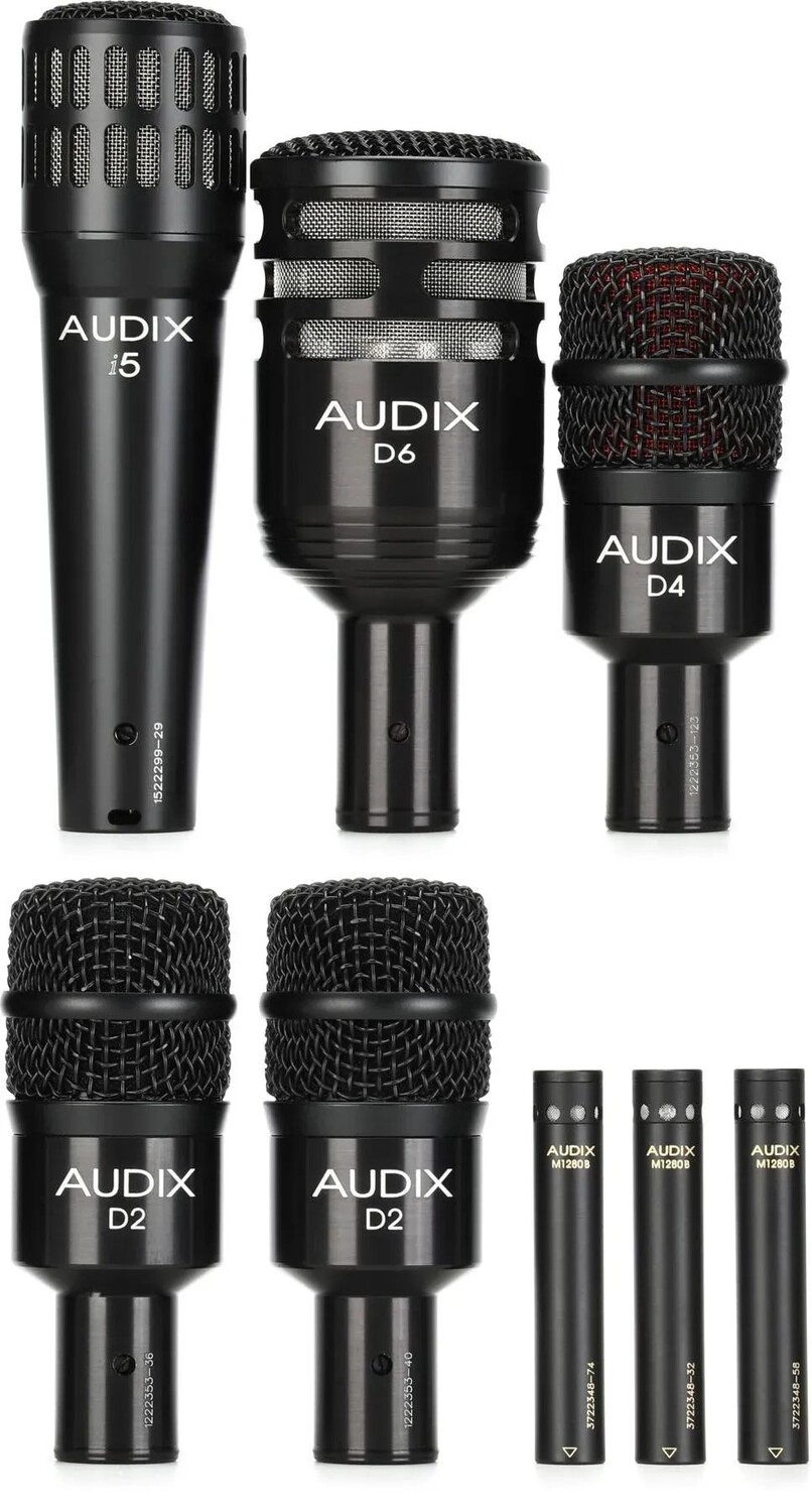 

Комплект из 8 барабанных микрофонов Audix DP8
