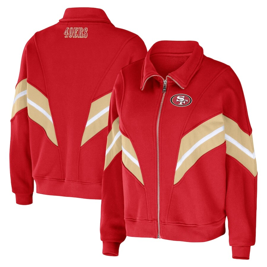 

Куртка WEAR by Erin Andrews San Francisco 49Ers, алый