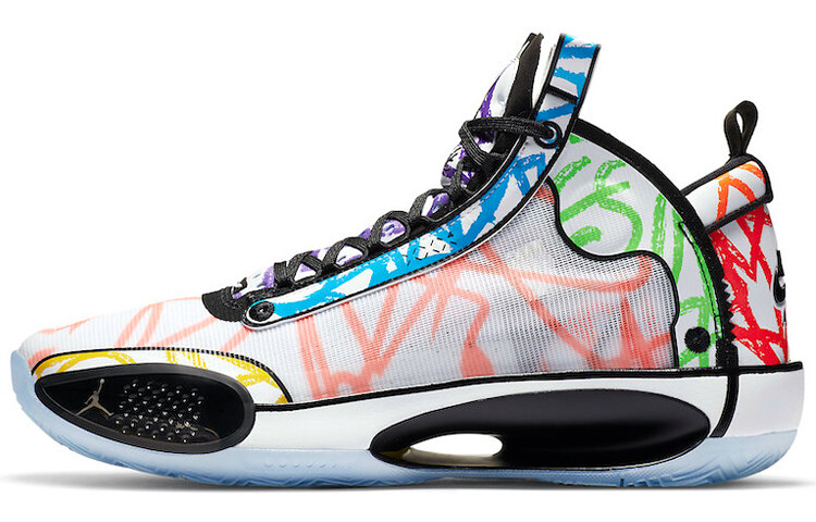 

Раскраска Зайон Уильямсон x Jordan 34 Баскетбольные кроссовки