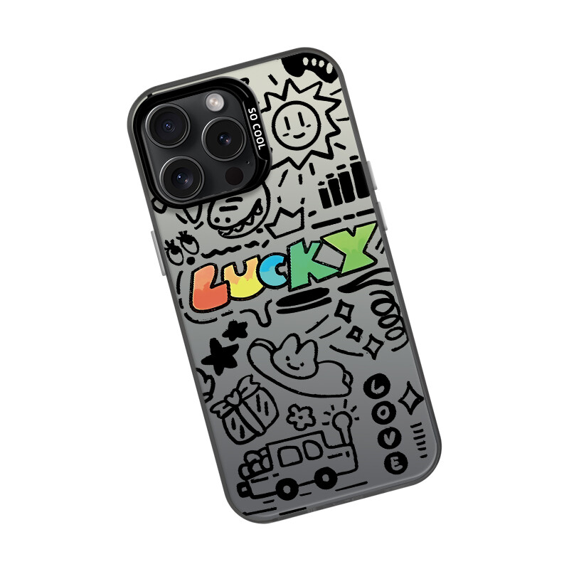 

Чехол для телефона Taowantong Tao Wantong, IMD-Black-Line Caricature Lucky