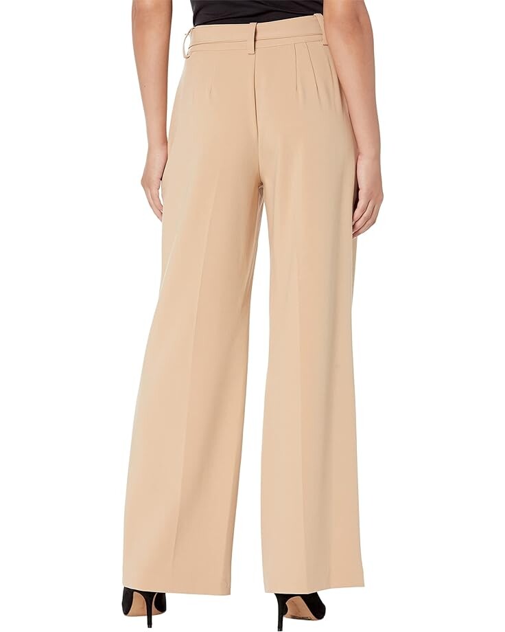 

Брюки Vince Camuto Straight Leg Pants with Belt, цвет Fall Camel