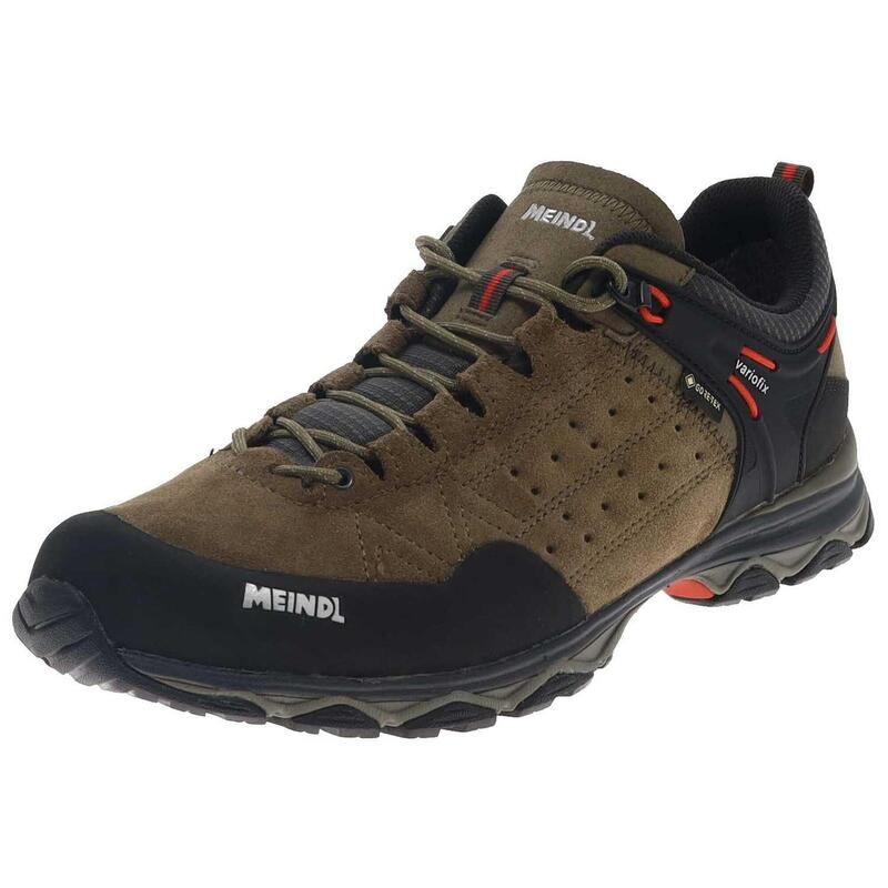 

Мужские походные кроссовки Ontario GTX красного цвета MEINDL, цвет braun