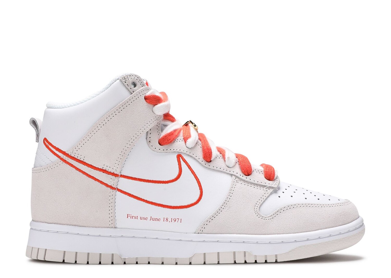 

Кроссовки Nike Wmns Dunk High Se 'First Use Pack - White Orange', белый
