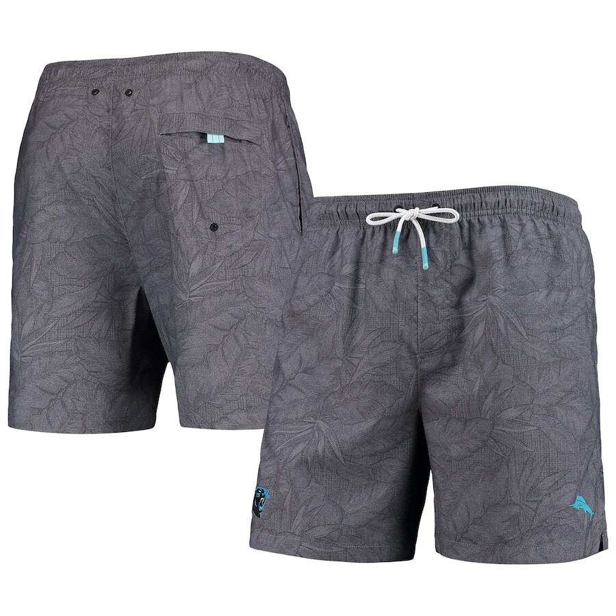 

Пляжные шорты Tommy Bahama Carolina Panthers, черный